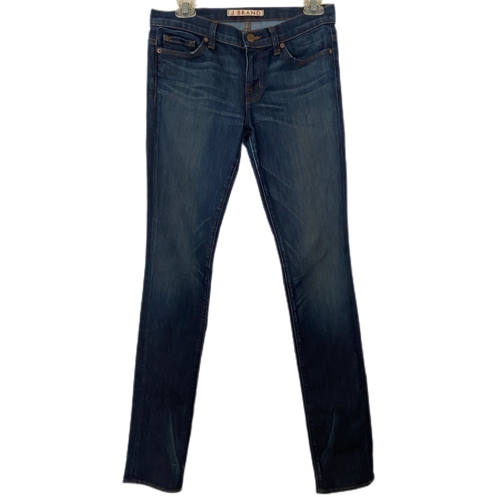 J Brand Low Rise Pencil Leg Jeans Minimalist Rock Punk Preppy Classic Normcore